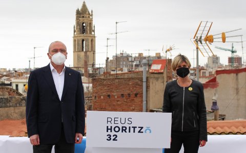 Pellicer i Llauradó en la presentació del pla estratègic. FOTO: CEDIDA.