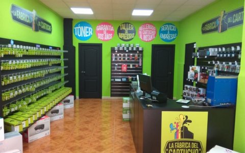 La cadena especialista en cartutxos de tinta i tòners del grup TICNOVA. FOTO: CEDIDA.