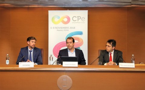 La presentación de ChemPlast hoy, en Madrid.