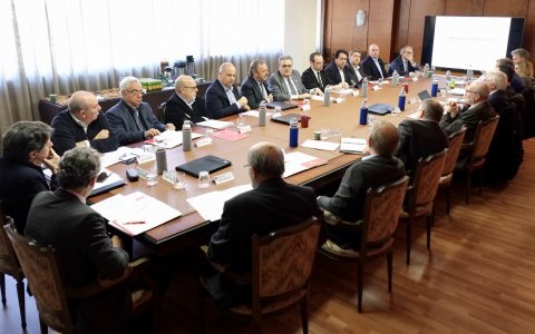 Un moment de la reunió de la Comissió. FOTO: CEDIDA.