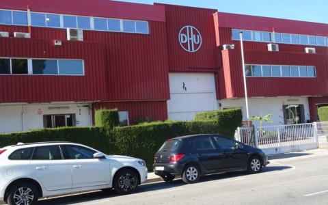 Las instalaciones de DHU en el polígono Francolí de Tarragona.