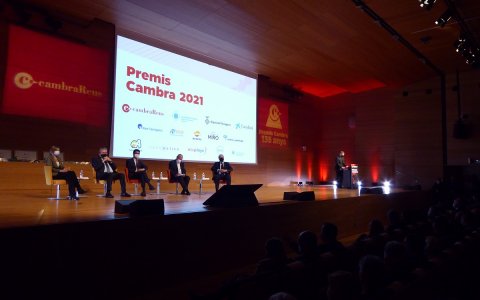 Un moment de la gala celebrada ahir.