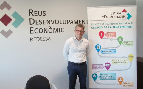 Marc Arza, regidor de Promoció Econòmica a l’Ajuntament de Reus.