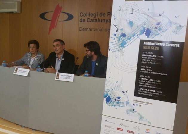 Un instant de la presentació del Daurada Música Festival 2018. FOTO: CEDIDA.