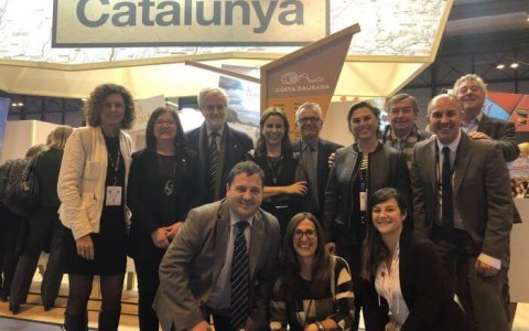 La delegació tarragonina a la fira de turisme FITUR. FOTO: CEDIDA.