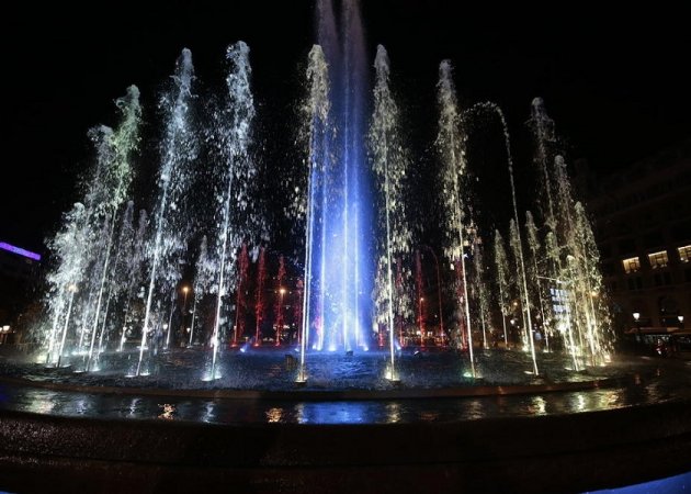 La Font Lluminosa de Salou, epicentre del municipi. FOTO: CEDIDA.