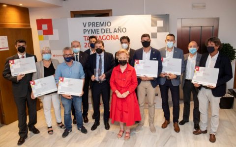 Lliurament del Premi en una edició anterior.