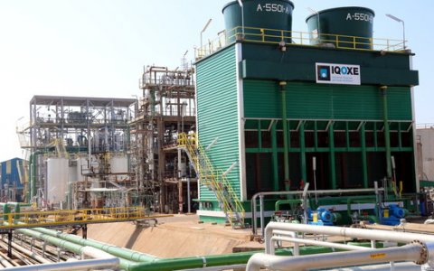 Una imatge de la planta d'Iqoxe abans de l'accident. FOTO: ACN.