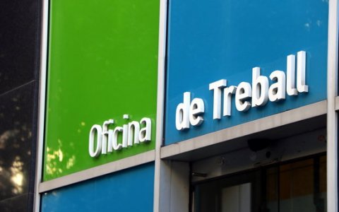 Una imatge d'una Oficina de Treball. FOTO: ACN.