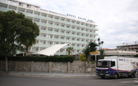 L'hotel Salou Park, un dels afectats per la fallida de Thomas Cook. FOTO: ACN.