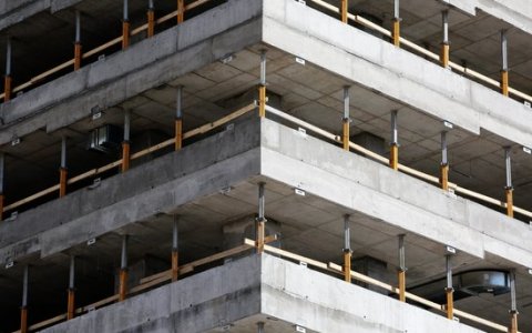 Un bloc de pisos en construcció. FOTO: ACN.