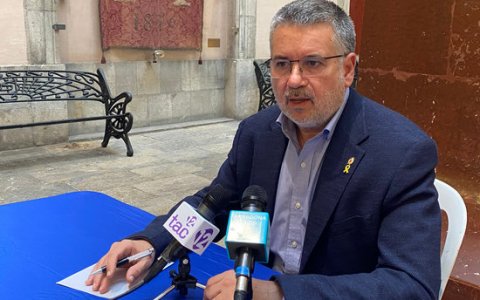 L'alcalde Pau Ricomà. FOTO: ACN.