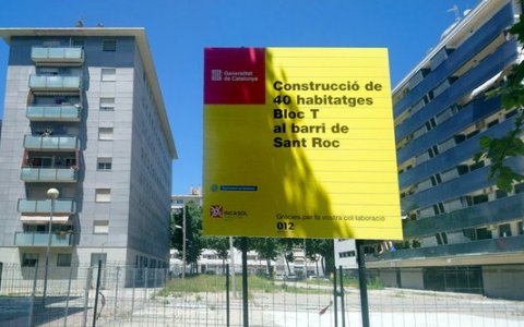 Una promoció de pisos. FOTO: ACN.