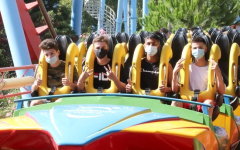 Una imatge d'una de les atraccions de PortAventura. FOTO: ACN.
