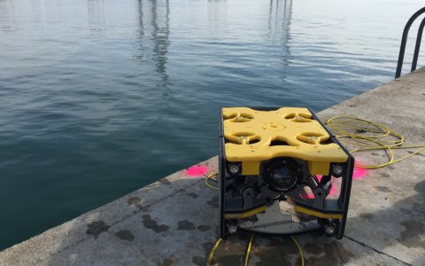 Imatge del dron submarí. FOTO: CEDIDA.