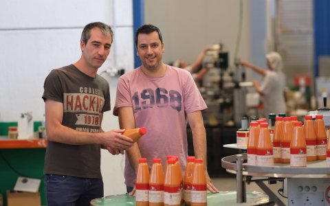 Els germans Francesc i Jaume Sans dirigeixen l'empresa familiar. FOTO: CEDIDA.