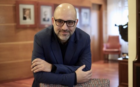 Josep Maria Ganyet, en el Bon Dia Tarragona. FOTO: XAVI JURIO.
