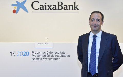 El conseller delegat de CaixaBank, Gonzalo Gortázar. FOTO: CEDIDA.