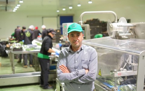 Eduard Borràs, fundador i màxim responsable d'Hawofruits. FOTO: XAVI JURIO.