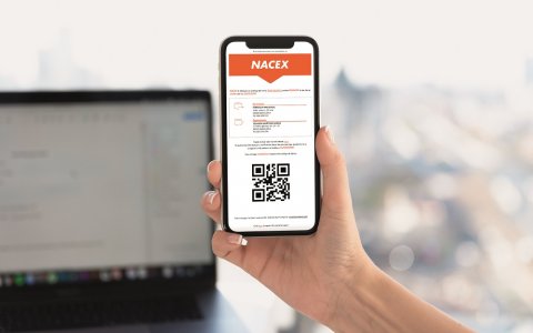 Una imatge del codi QR de Nacex. FOTO: CEDIDA.
