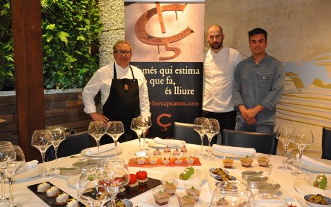 Els maridatges de la Nit de les Garnatxes els faran els restaurants Rincón de Diego i Can Bosch. FOTO: CEDIDA.