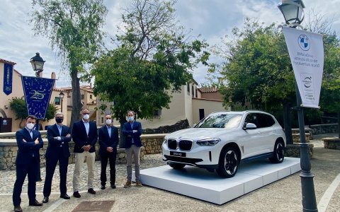 David García Blancas (Dtor Gral de Negocio PortAventuraWorld), Cesar Gil (Dtor. Gral. Barcelona Premium), Alberto Copado (Dtor. Comercial España BMW), Fernando Aldecoa (Dtor. Gral. Financiero PortAventura World) y Santiago Oliva (Dtor. Gral. Oliva Mo