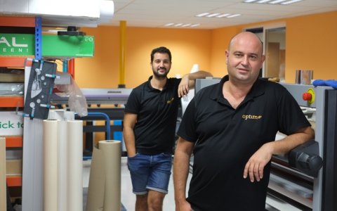 Marti Pros i Pau Poquet, els socis fundadors de l'empresa.