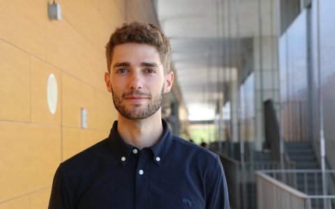 Marc Lázaro, investigador del Departament d'Enginyeria Elèctrica, Electrònica i Automàtica de la URV.