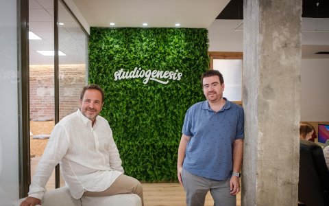 Daniel Olivares y José Antonio Parra, CEO i Project Manager de Studiogenesis.