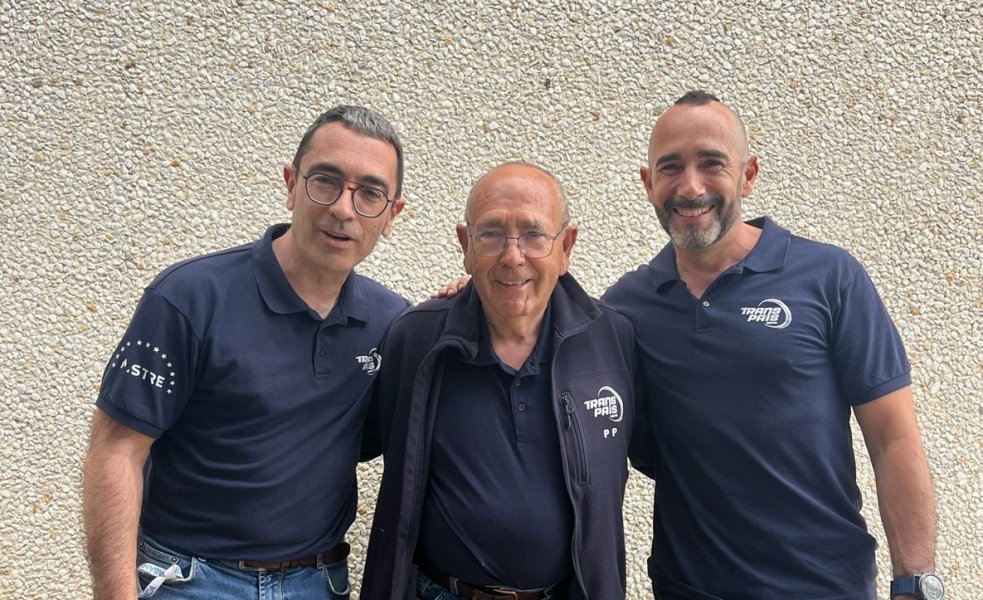 Juan Carlos Pardo Benito, Pascual Pardo Andújar y Francisco José Pardo Benito, las dos generaciones de Transpais.