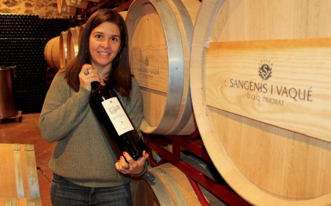 Mireia Sangenís, enòloga del celler.