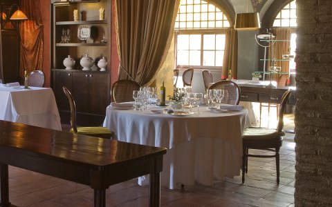 Una de les sales del restaurant La Boella. FOTO: CEDIDA.