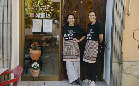 Les germanes Escoda són les emprenedores que han fet realitat Lo Safreig.