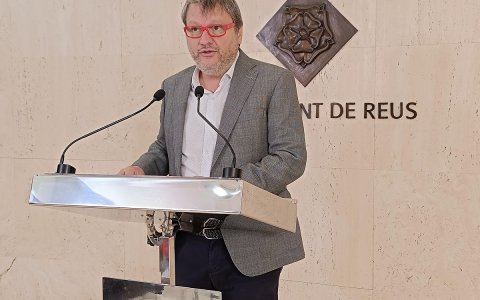El regidor d'Empresa, Formació i Ocupació, Òscar Subirats.