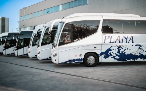 Grup Plana ha fet també la substitució i millora de prop del 20% de la flota, la major renovació que ha fet l’empresa en tota la seva història.