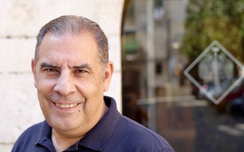 Josep Masdeu ha estat dos anys alcalde, gràcies a l'alcaldia compartida amb ERC. FOTO: X.J.