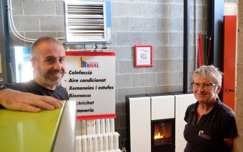 Xavier Roberto i Rosa Maria Duran, al capdavant de l'empresa familiar. FOTO: X.J.