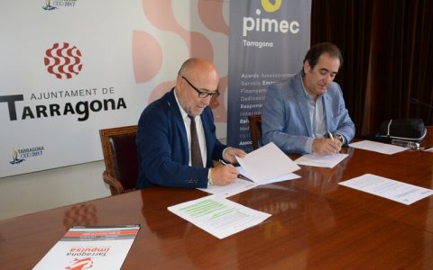 PIMEC i el consistori tarragoní col·laboraran per millorar la competitivitat de les empreses del territori