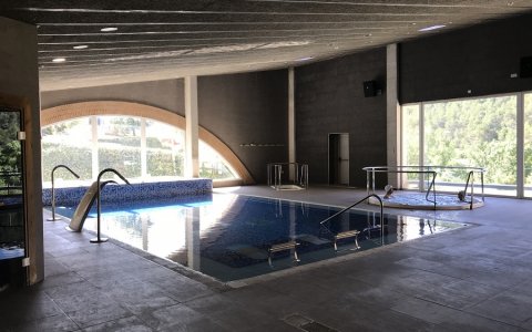 El circuït termal, modern i alhora amb encant. FOTO: CEDIDA.