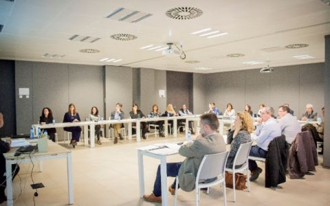 El 1r Fòrum de RRHH d'Activa Mútua es va fer el passat 20 de febrer al Tecnoparc. FOTO: CEDIDA.