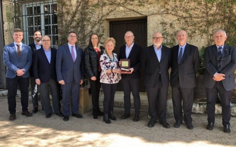 Una representació dels comitès executius d'ambdues cambres.