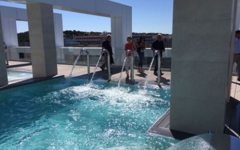 Les instal·lacions de SUMMIT, durant la inauguració d'avui.