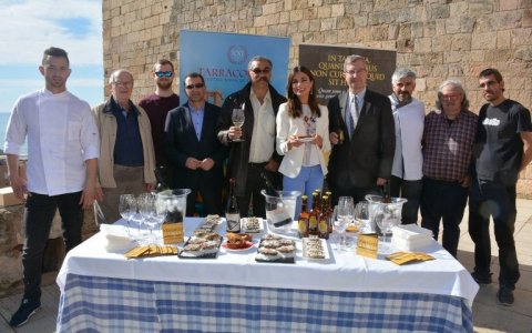 Un moment de la presentació de les jornades gastronòmiques i de divulgació romana. FOTO: CEDIDA.