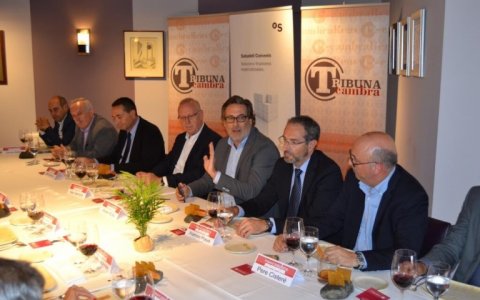 Aquesta edició del Tribuna Cambra va tenir lloc al restaurant Can Bosch, a Cambrils.