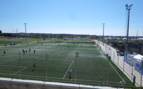 L'activitat a complexos com Futbol Salou dinamitza l'ocupació turística a la Costa Daurada per Setmana Santa. FOTO: CEDIDA.