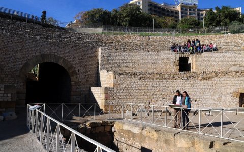 Les previsions del sector pel pont de la Puríssima a Tarragona s'han acomplert. FOTO: CEDIDA.