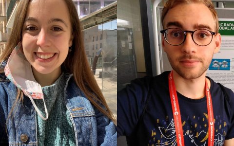 Júlia Cano i Daniel Guerrero van enfortir la seva vocació gràcies al Talent Jove.