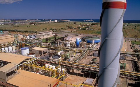 Una imatge de la planta d'Ercros a Tarragona. FOTO: CEDIDA.