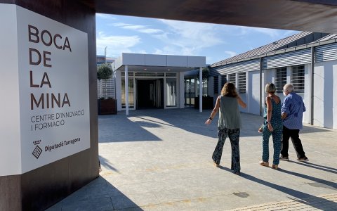 La presidenta de la Diputació, Noemí Llaurado, ha visitat les instal·lacions.