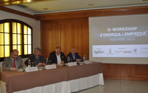 El Workshop d'Energia i Empresa va reunir a Valls experts en eficiència energètica. FOTO: CEDIDA.